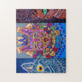 ルイスワインの装飾猫 ジグソーパズル (縦)