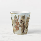 ルイスワーインが歌うキャロル カフェラテマグ (正面)