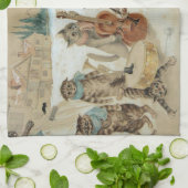 ルイスワーインが歌うキャロル キッチンタオル (折り畳み)