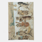 ルイスワーインが歌うキャロル キッチンタオル (縦)