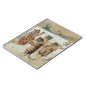 ルイスワーインが歌うキャロル ノートブック (左側)