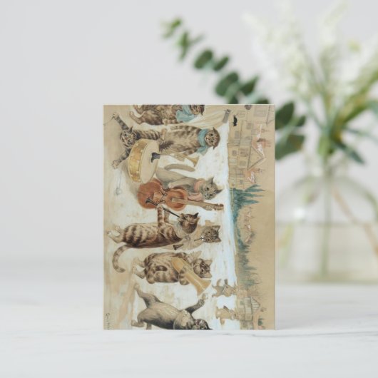 ルイスワーインが歌うキャロル ポストカード (スタンド正面)