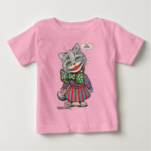 ルイスワーイン(笑い猫) ベビーTシャツ