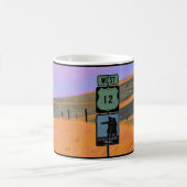 ルイス及びクラーク道のマグ コーヒーマグカップ (中央)