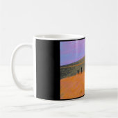 ルイス及びクラーク道のマグ コーヒーマグカップ (左)