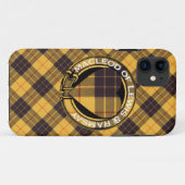 ルイス及びRamsayのスコットランド人のタータンチェックのMacleod Case-Mate iPhoneケース (裏面(横))