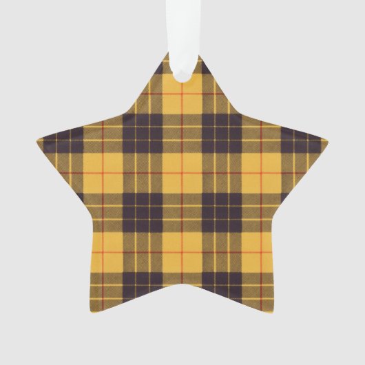 ルイス及びRamsayの格子縞のスコットランド人のタータンチェックのMacleod オーナメント (正面)