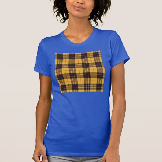 ルイス及びRamsayの格子縞のスコットランド人のタータンチェックのMacleod Tシャツ (正面)