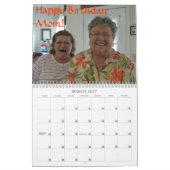 ルイス家族のカレンダー2009年 カレンダー (3月 2027)