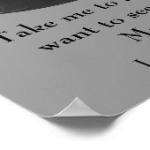 ルイス将軍「声高い」プーラー – 海洋 ポスター (角)