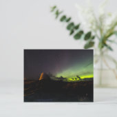 ルイス島とオーロラ葉書のドゥーネ・ブローチ ポストカード (スタンド正面)