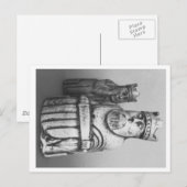 ルイス島のチェス駒 ポストカード (正面/裏面)