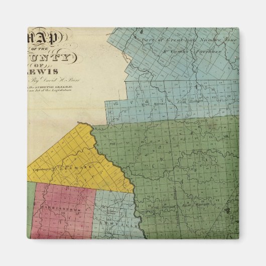 ルイス郡 マグネット (正面)