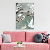 ルイス・アガシズ・フエルテスによる海波上のアホウドリ キャンバスプリント (インサイチュ (リビング))