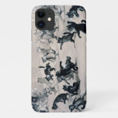 ルイス・ウィンの猫雪合戦 Case-Mate iPhoneケース (裏面)