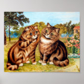 ルイス・ウェインささやき猫 ポスター (正面)