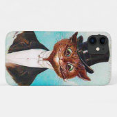 ルイス・ウェインのキャット紳士 Case-Mate iPhoneケース (裏面(横))