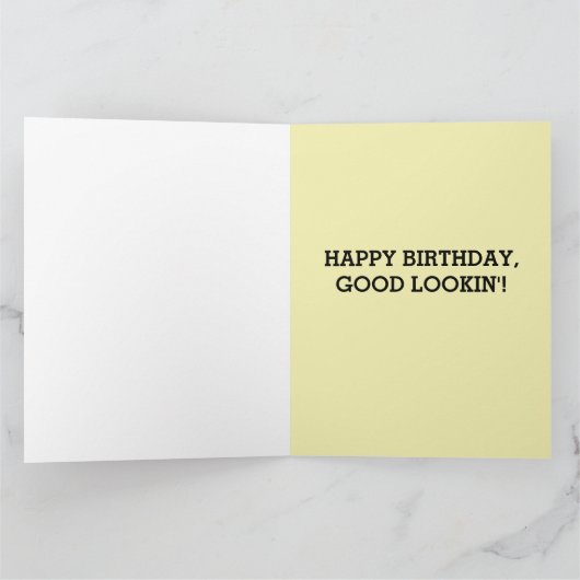 ルイス・ウェインのジンジャーオレンジキャット ロマンチックな誕生日 カード (内部)