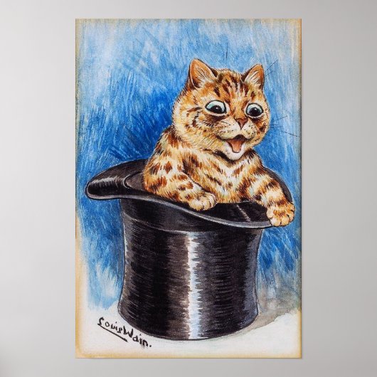 ルイス・ウェインの子猫の絵, ルイス・ウェイン ポスター (正面)