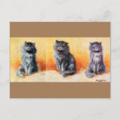 ルイス・ウェインの猫のショー ポストカード (正面)