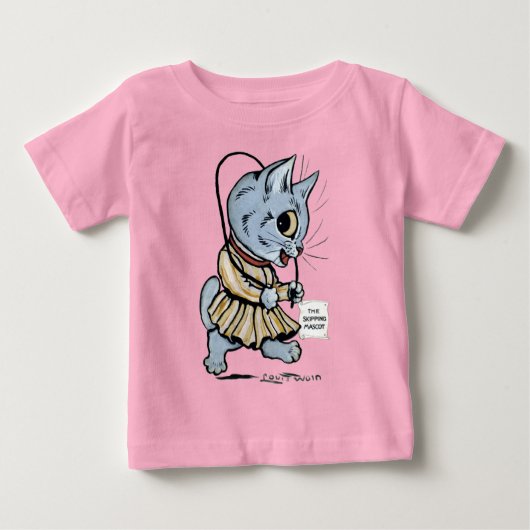 ルイス・ウェインの猫 ベビーTシャツ (正面)