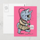 ルイス・ウェインの猫 ポストカード (正面/裏面)