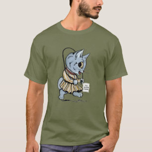 ルイス・ウェインの猫 Tシャツ