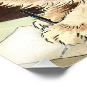 ルイス・ウェインの眼鏡をかけた職場の猫 フォトプリント            (角)