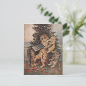 ルイス・ウェインの『クリスマス・タイム・イン・キャットランド』 ポストカード (スタンド正面)