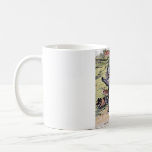 ルイス·ウェイン·ゴルフの試合 コーヒーマグカップ (左)