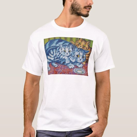 ルイス・ウェイン(Louis Wain) Tシャツ (正面)