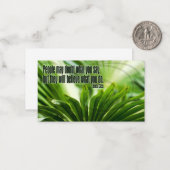 ルイス・キャス感動的引用文「疑い」 ノートカード (正面/裏面インサイチュ)