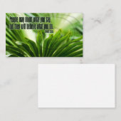 ルイス・キャス感動的引用文「疑い」 ノートカード (正面/裏面)