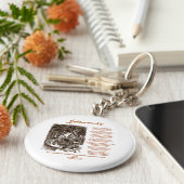 ルイス・キャロルによるジャベルワッキー詩（黒加算器） キーホルダー (側面)