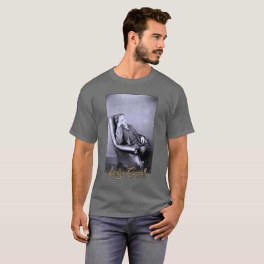 ルイス・キャロルの写真4 Tシャツ (正面フル)