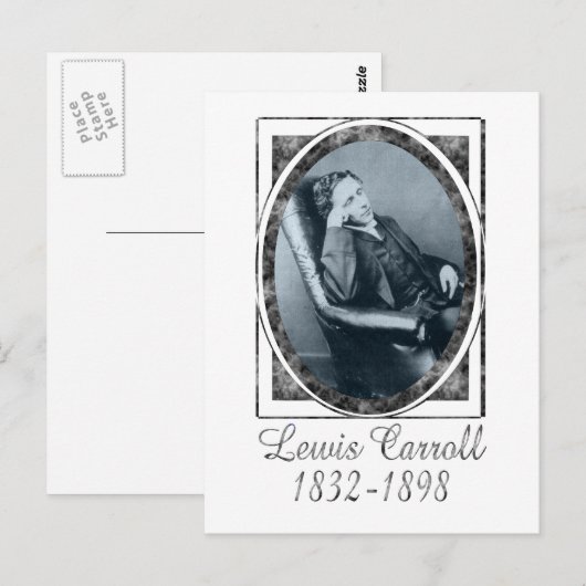 ルイス・キャロル ポストカード (正面/裏面)