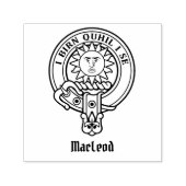 ルイス・クレストのクラン・マクロード セルフインキングスタンプ (デザイン)