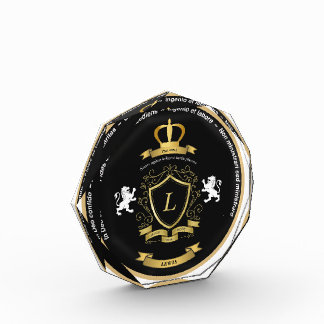 ルイス・クレスト付きフォトブロック フォトブロック