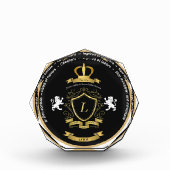 ルイス・クレスト付きフォトブロック フォトブロック (正面)