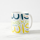 ルイス コーヒーマグカップ (正面右)