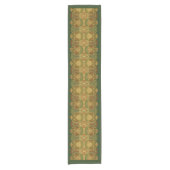 ルイス・サリヴァンの上部のビームステンシルパターン ショートテーブルランナー (正面)