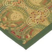 ルイス・サリヴァンの上部のビームステンシルパターン ロングテーブルランナー (コーナー)