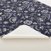 ルイス・デイの「おばあちゃん」フローラ シェルパブランケット (3/4)