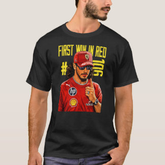 ルイス・ハミルトン、2026バルセロナGPでレッドでの初勝利 Tシャツ