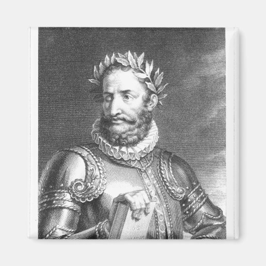 ルイス・バズ・デ・カモスがB・ロジャーに刻まれた マグネット (正面)