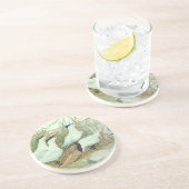 ルイス・フエレテスによる湿地の古い海岸鳥 コースター (側面)