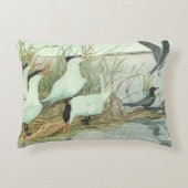ルイス・フエレテスによる『沼の古き鳥たち』 アクセントクッション (正面)