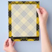 ルイス・マクレオド氏族のタータン チラシ (手)