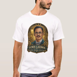 ルイス・ラティマー - 電気の革新者 Tシャツ