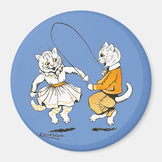 ルイス・ワーイン・ガールズ マグネット (正面)